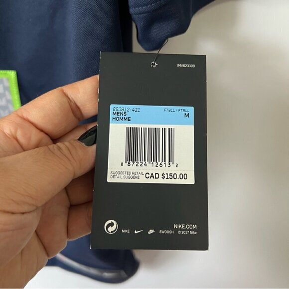 NFL/Nike, Men's 12th FAN College Seattle Seahawks Game Team Jersey. Size:M. NWT - Picture 11 of 16